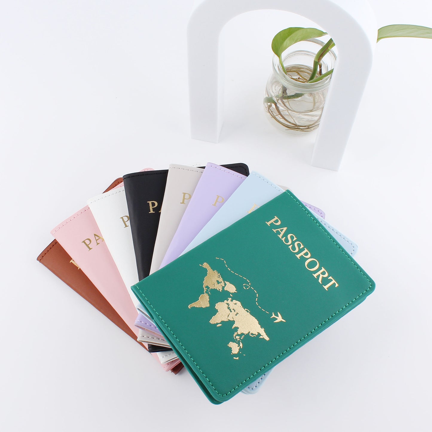 Leather Passport Holder and Document Protector